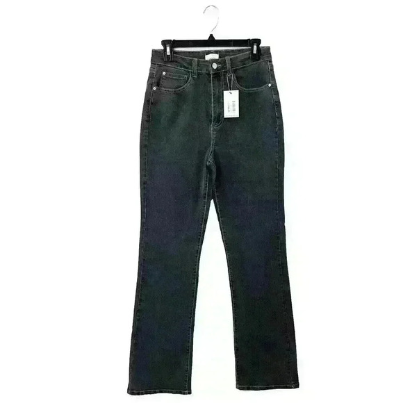 WeWoreWhat Kick Flare Jeans Revolve Size 27 New Mom Jeans 90s - Picture 1 of 8